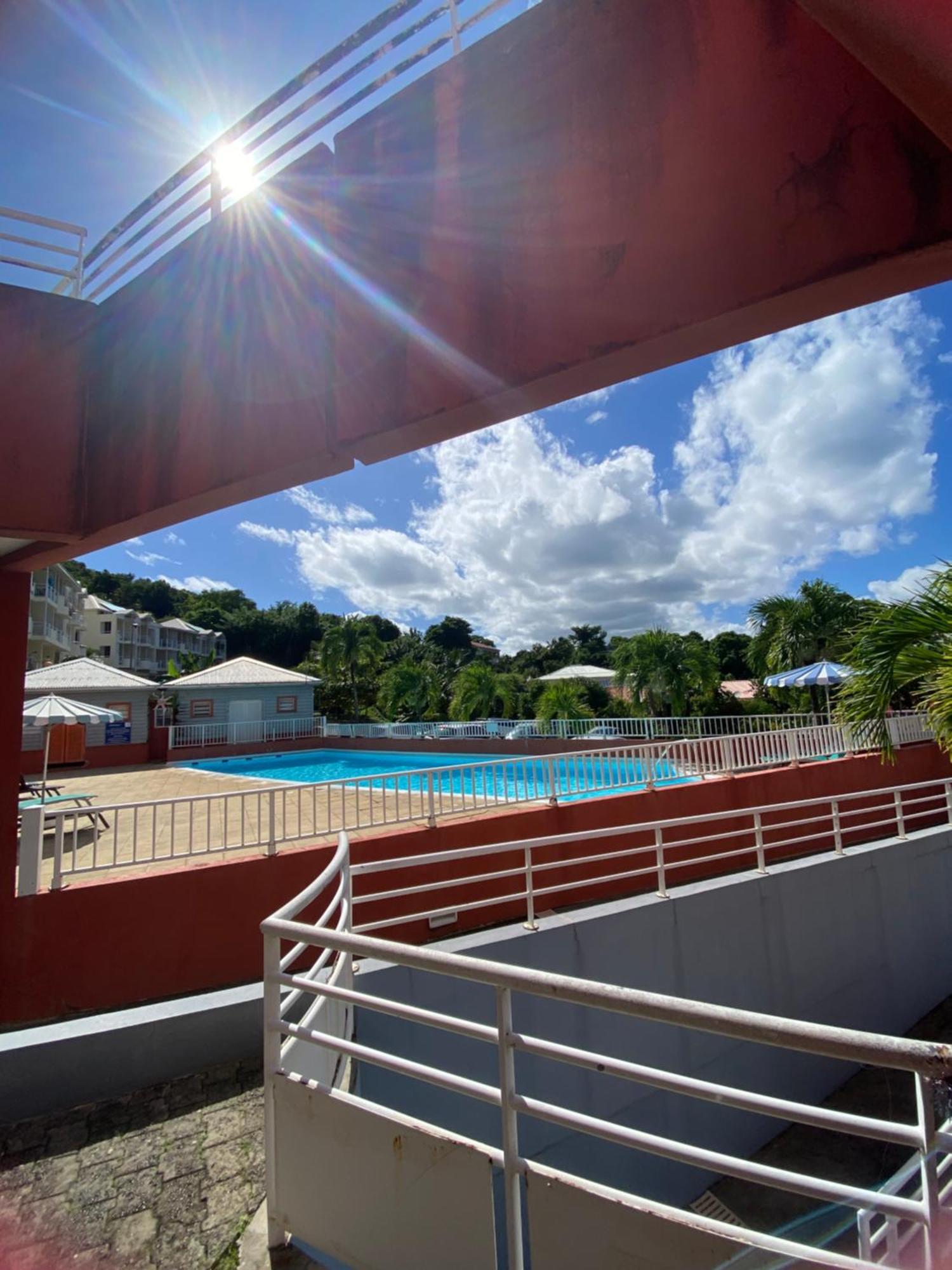Studio Au Soleil Levant, Avec Piscine La Trinite Exterior photo